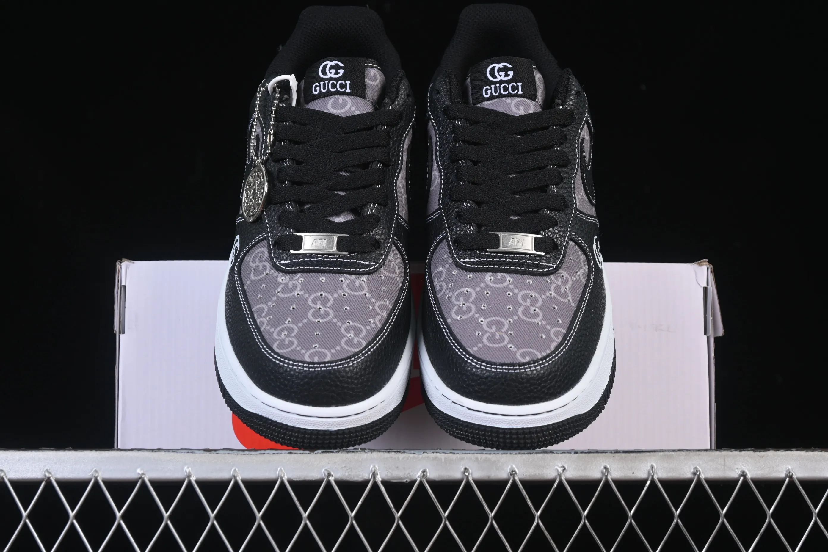 All categories Nk Air Force 1 Air Force series Nk Air Force 1 Low Air Force low top Nike Air Force 1'07 Low Gucci co-branded pebble print Air Force 1 low top casual sneakers AH8462-002